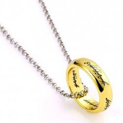 Immagine prodotto Le Seigneur des Anneaux - Collier l'anneau unique (Rame, Poliestere, Zinco, Alluminio)