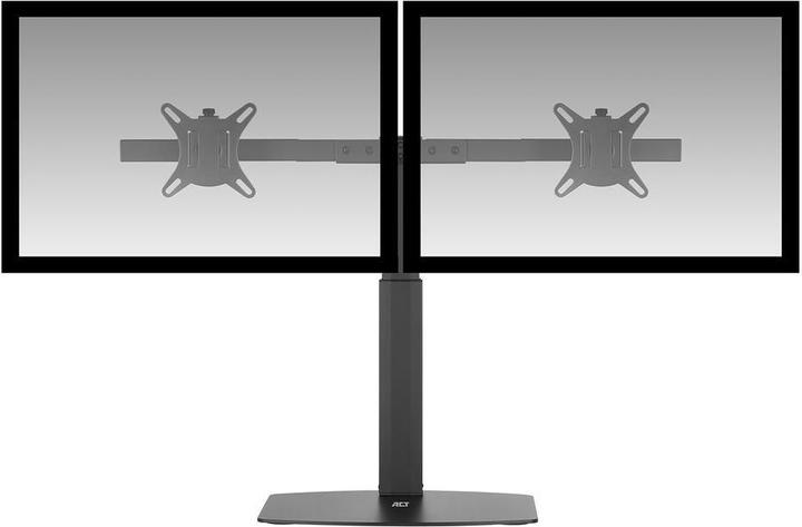 Actual product image Monitor Desk Stand, 2 screens up to 27ö, with gas spring (Table, 27")