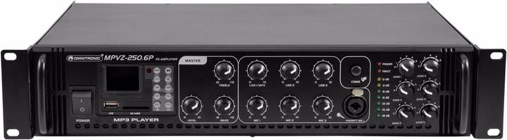 Actual product image Omnitronic MPVZ-250.6P (Amplifier)