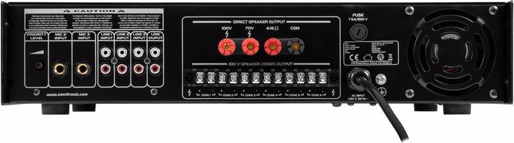 Actual product image Omnitronic MPVZ-250.6P (Amplifier)