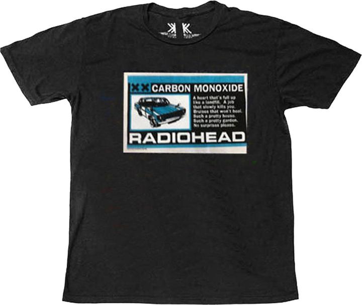 Radiohead Carbon Patch TShirt (S)