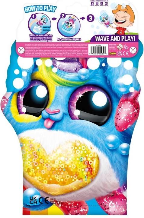 Actual product image Zuru Bubble Wow Bubble Glove