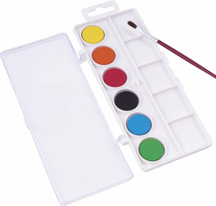 Actual product image Jovi Watercolour paint PU=6x 22ml colour box (6 colours, 22 ml)
