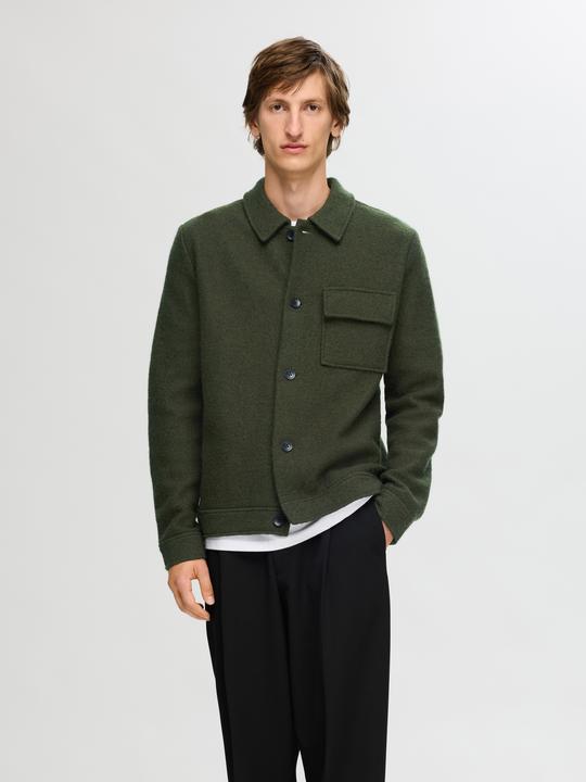 Actual product image Selected Homme Slhnealy Ls Knit Shirt Jacket Noos (S)