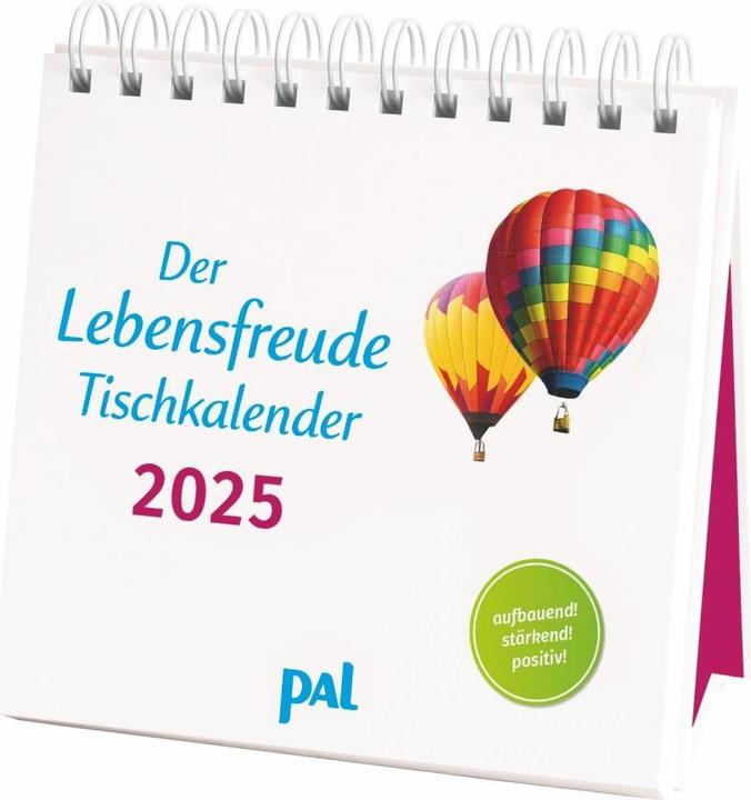 Produktbild Der Lebensfreude Tischkalender 2025 (Deutsch)