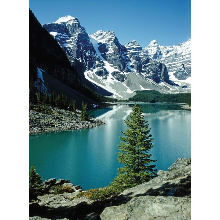 Trenddeko Bergsee Idylle (192 x 260 cm)