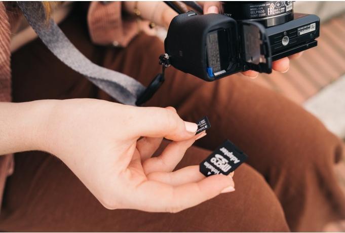 Actual product image Verbatim Micro SDXC Card Class 10 (64 GB, microSDXC, U1, UHS-I)