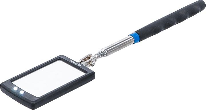 Produktbild BGS LED-Teleskop-Inspektionsspiegel 285 - 870 mm