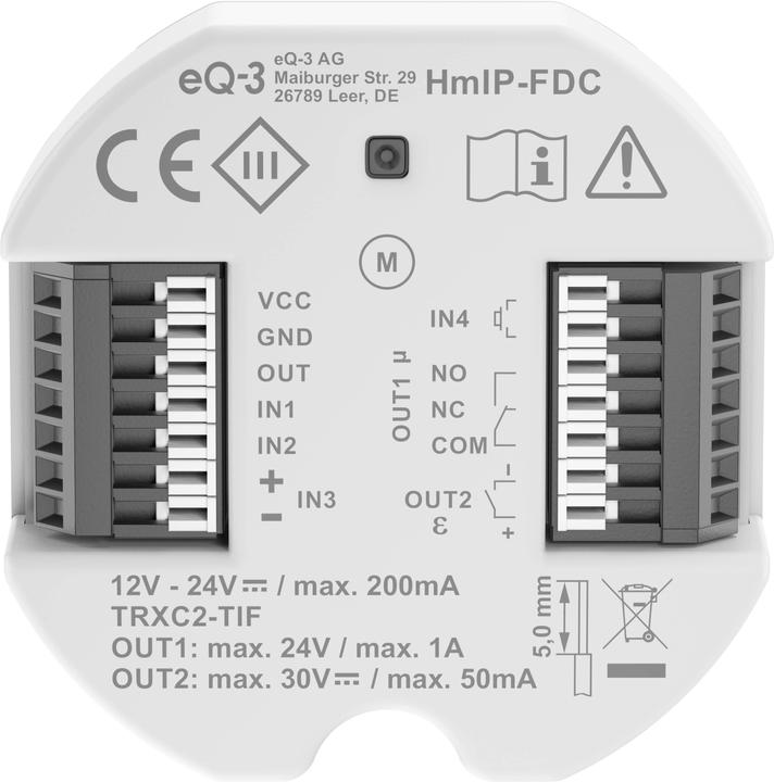 Produktbild Homematic IP Türöffner Controller,HmIP-FDC (Eingangstür, Indoor)