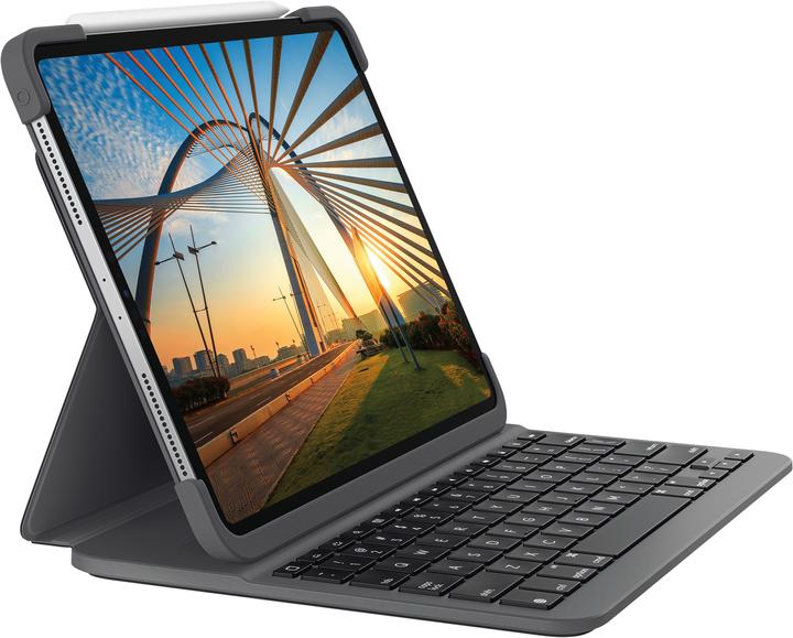 Logitech Slim Folio Pro (CH, iPad Pro 11 2022 (4. Gen), iPad Pro 11 2021 (3. Gen), iPad Pro 11 2018 (1. Gen), iPad Pro 11 2020 (2. Gen))