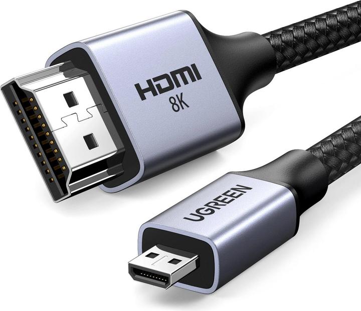 Produktbild Ugreen micro HDMI (Typ D) — HDMI (Typ A) (1 m, HDMI)