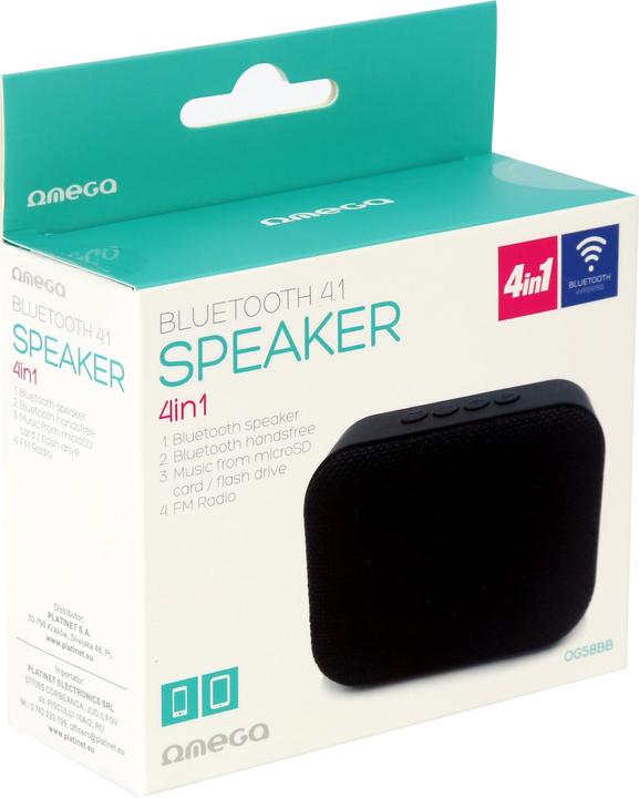 Productafbeelding Omega OG58BB draagbare luidspreker (Oplaadbare batterij)