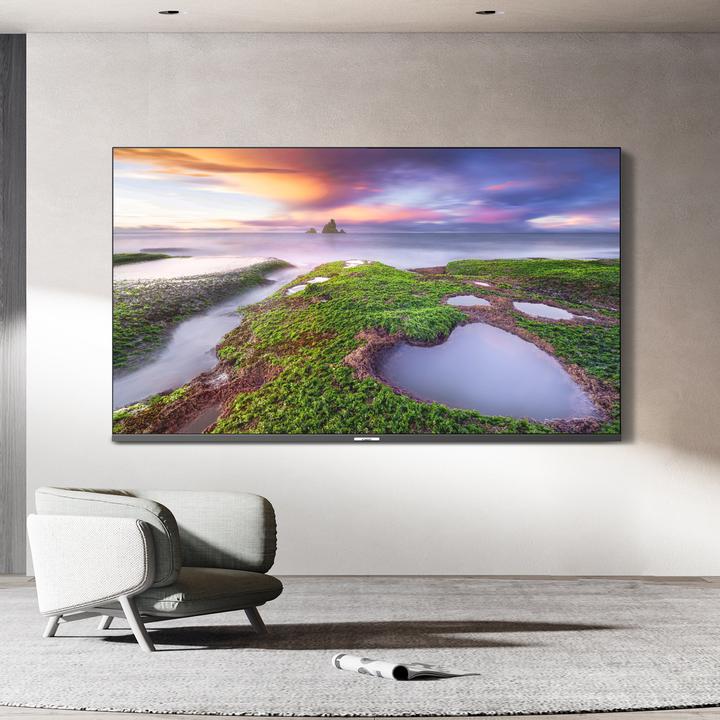 Actual product image CHiQ U55QM8V (139 cm(55 inch), black, UltraHD/4K, triple tuner, Android) (55", QLED, 4K)