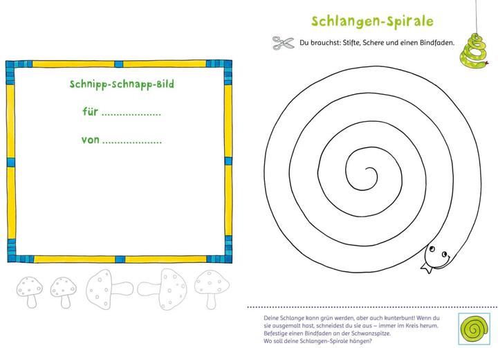 Produktbild Mein lustiges Schnipp Schnapp Bastelbuch (Deutsch, Andrea Pöter, 2024)