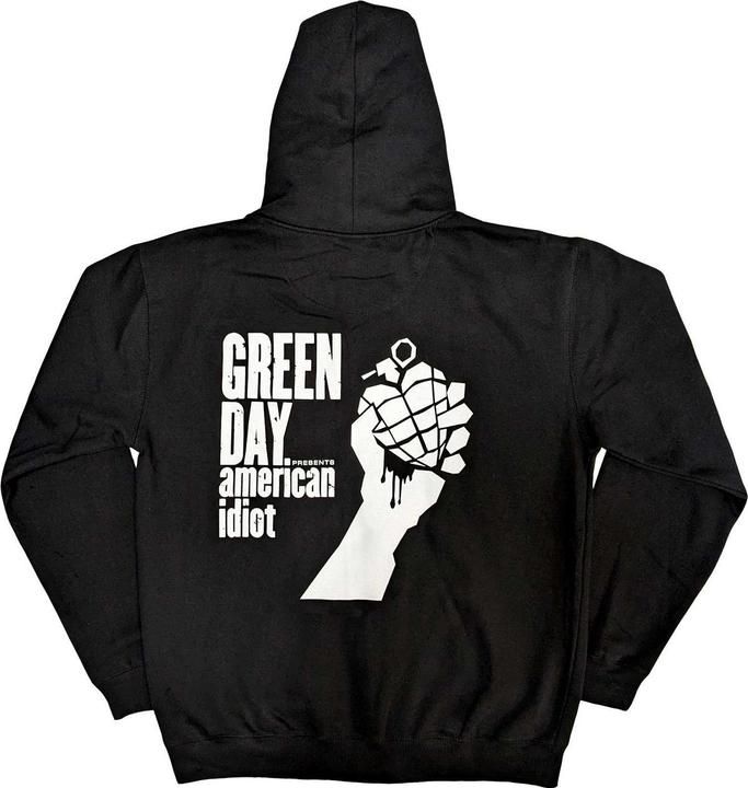 Immagine prodotto Green Day American Idiot The Musical Felpa con Cappuccio e Zip Intera Adulto Unisex (M)