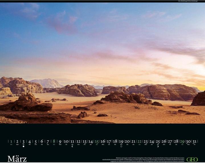 Produktbild Neumann GEO Traumziele 2026 - Wand-Kalender - Reise-Kalender - Poster-Kalender - 50x45 (Deutsch)