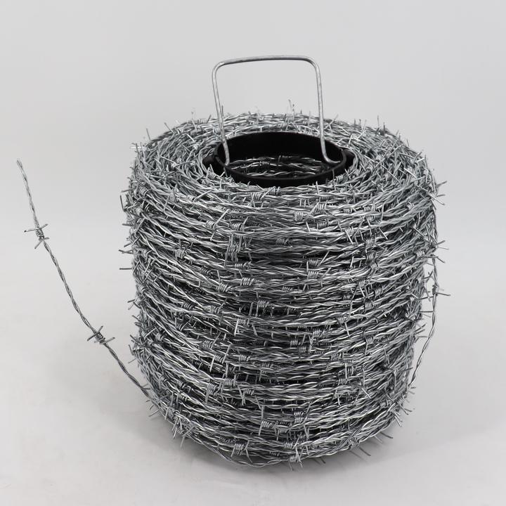 Produktbild Aquagart 250m Stacheldraht verzinkt 1,6/1,7mm für Wildzaun Forstzaun Knotengeflecht