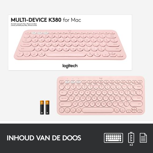 Immagine prodotto Logitech K380 (Ing. Int., Senza fili)