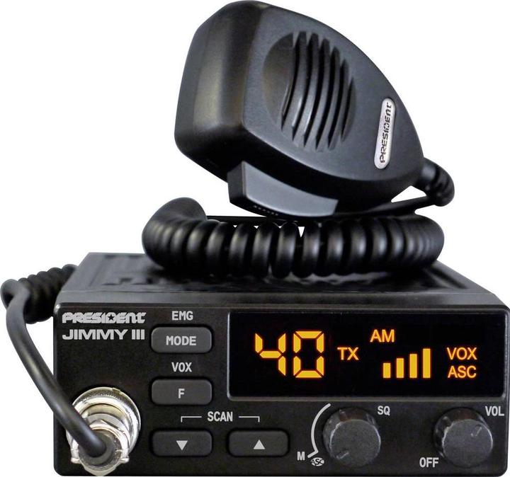 Image du produit President JIMMY III 40362 Radio CB