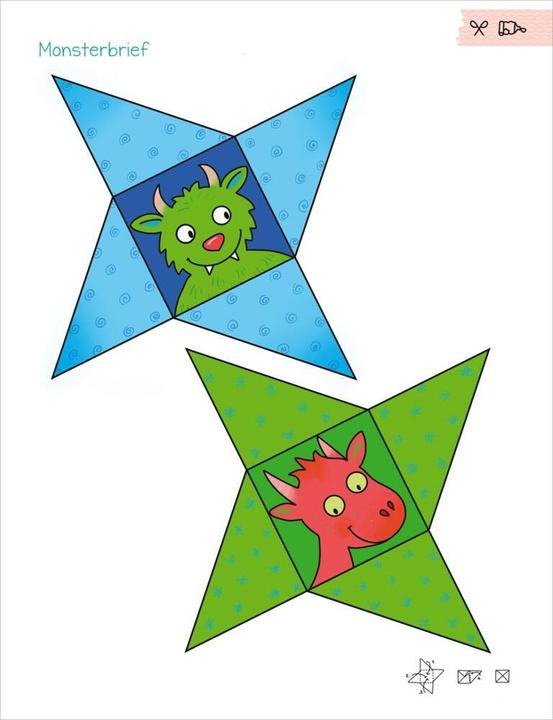 Actual product image Bastelhefte: Mein erstes grosses Ferien-Bastelheft (German, Corina Beurenmeister, 2024)