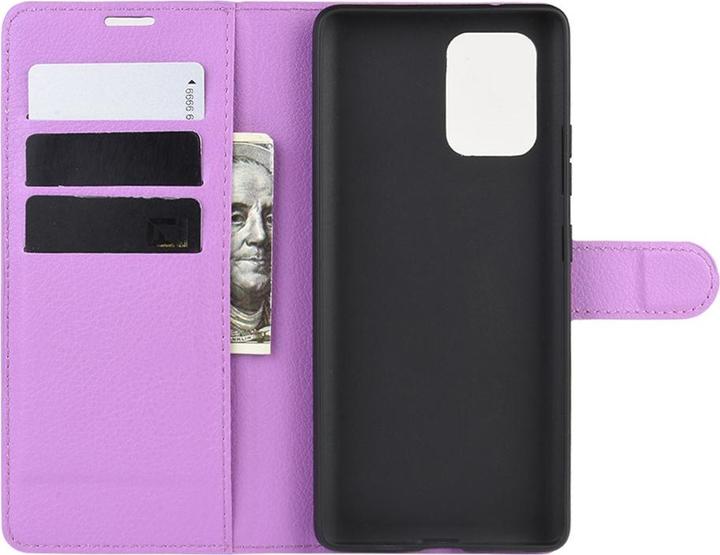Produktbild Cover-Discount Galaxy S10 Lite - Leder Etui Hülle violett (Samsung Galaxy S10 Lite)