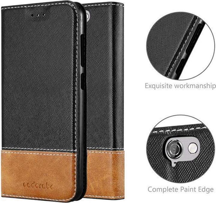 Actual product image Cadorabo Book X Wallet Cover (HTC One A9)