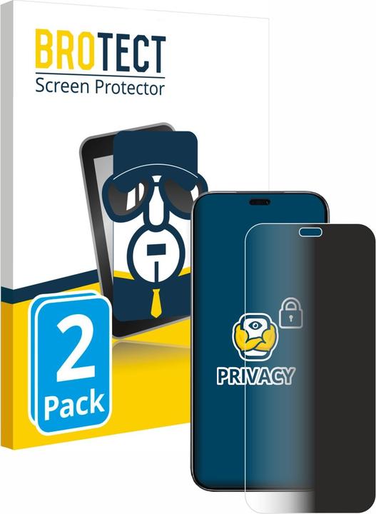 Immagine prodotto BROTECT Pellicola privacy antispia Pellicola di protezione dalla luce blu (2 Pezzo/i, Honor 200 Lite)