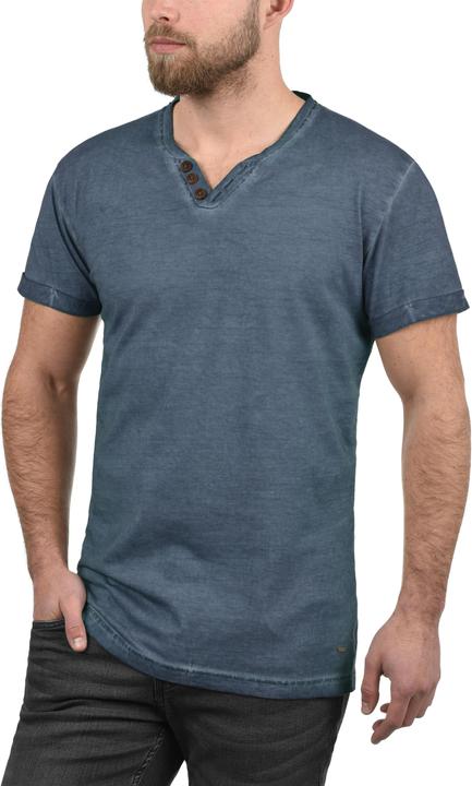 Immagine prodotto Solid Tino T-Shirt A Maniche Corte Maglietta Da Uomo Con Collo A V In Cotone 100% (M)