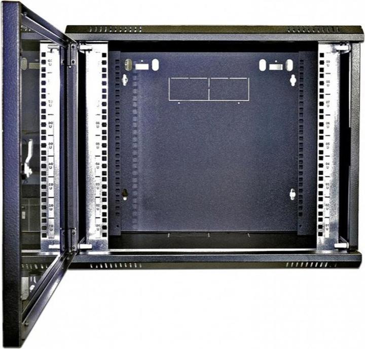 Actual product image Wirewin Wall cabinet 600X450X9U Pro 2nd Gen FP 19 / 9U / Black (9 RU, 19 inch rack)
