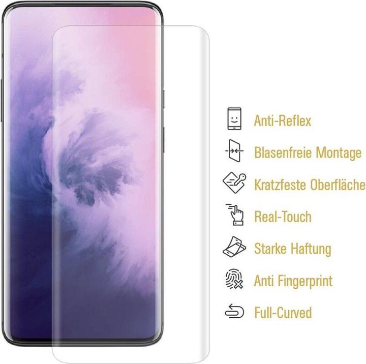 Actual product image Protectorking 6x Panzerfolie Anti-Shock matt entspiegelt (6 Piece, OnePlus 7T Pro)