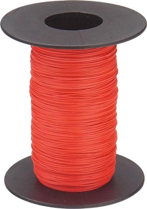 Produktbild Donau Kupferschalt Litze hochflexibel 0,04 mm² / 100 m rot (100 m)