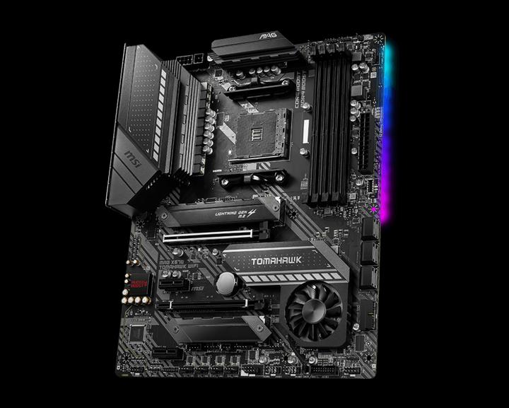 Actual product image MSI MAG X570 TOMAHAWK WIFI (AM4, AMD X570, ATX)