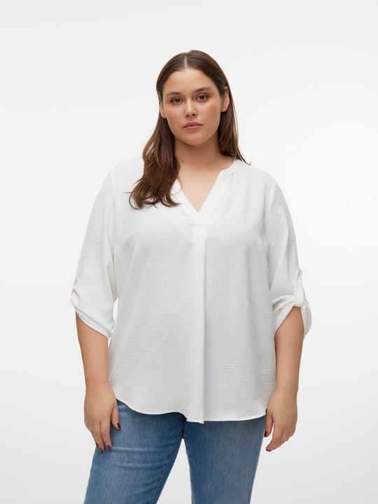 Actual product image Vero Moda Regular fit V-neckline Curve turned-up cuffs Top Top (54)