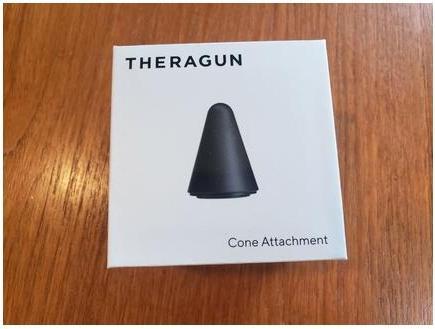 Actual product image Therabody Theragun Cone