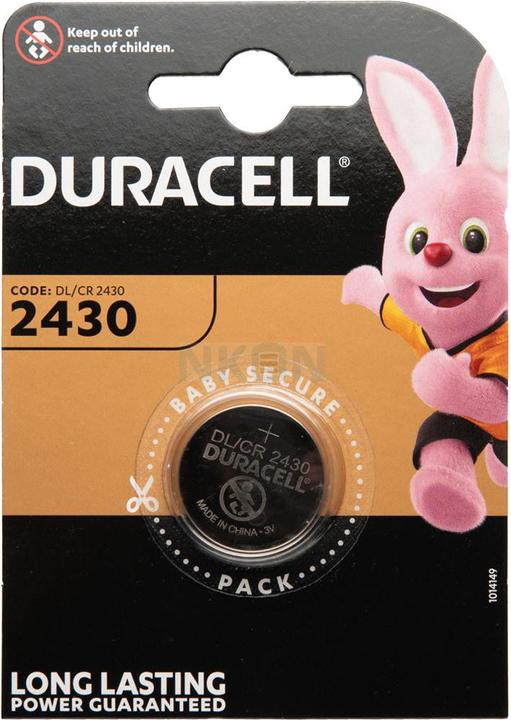 Actual product image Duracell Electronics (1 pcs., CR2430, 285 mAh)