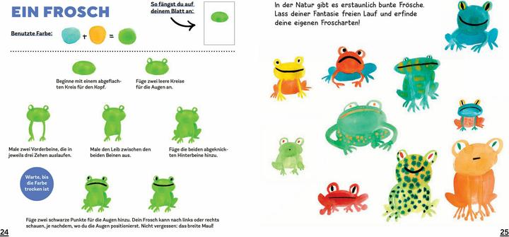 Produktbild Wasserfarben-Spass: Tiere malen. Mit wenigen Pinselstrichen. Für Aquarell- und Wasserfarben.