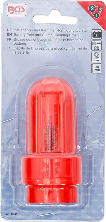 Image du produit BGS Brosse de nettoyage de pôles et bornes de batterie 85 mm
