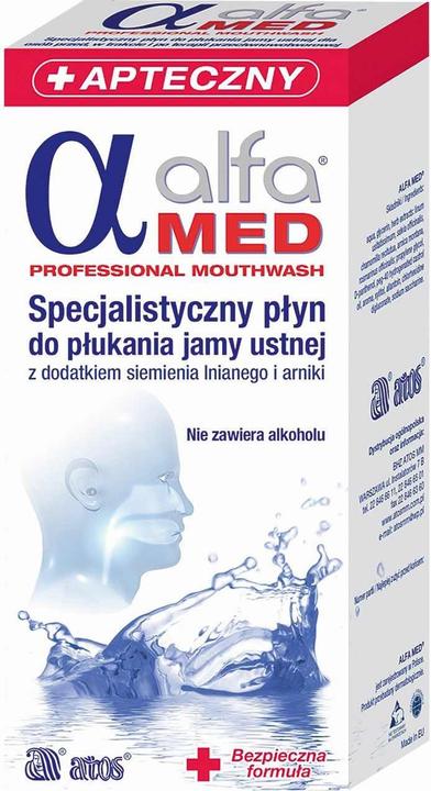 Atos Alfa Med Professional Live Flame 200ml (200 ml, Mundwasser)