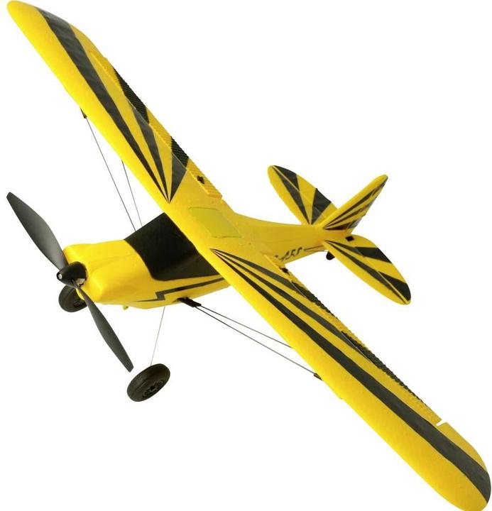 Actual product image Modster MDX CUB Yellow RC powered model RtF 450 mm (Multi motor)