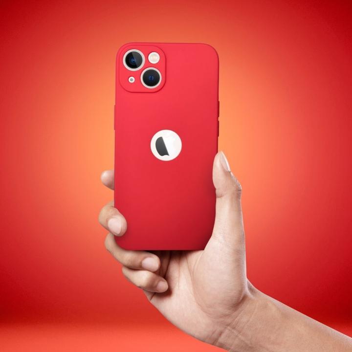 Actual product image Forcell Display OEM SOFT case for IPHONE 12 red (Apple iPhone 12)