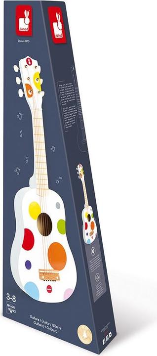 Image du produit Janod Guitare à confettis (Allemand, Espagnol, Français, Néerlandais, Italien, Anglais)
