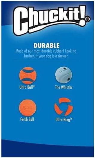 Immagine prodotto Chuckit! Ultra Squeaker Bal (Gioco da masticare per cani)