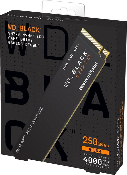 Produktbild WD Black SN770 (250 GB, M.2 2280)