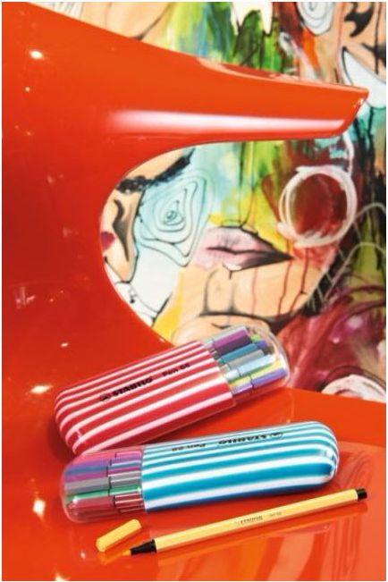 Produktbild STABILO Pen 68 Premium-Filzstift (Karmin, 1 x)