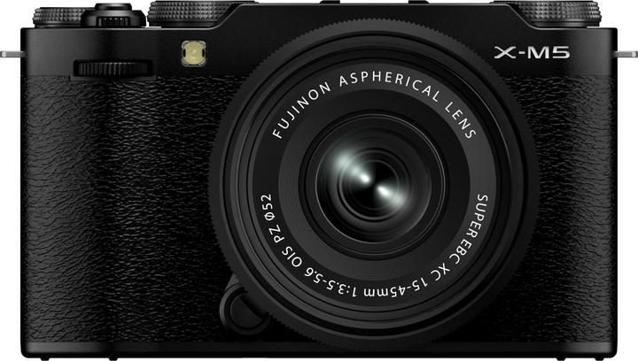 Actual product image Fujifilm X-M5 + Fujinon XC 15-45mm F3.5-5.6 OIS PZ (15 - 45 mm, 26.10 Mpx, APS-C / DX)