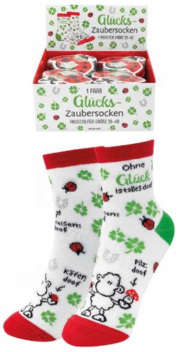 Actual product image Sheepworld Socks Without Luck size 36 - 40, washable (40 degrees) (Single pack, 36 - 40)