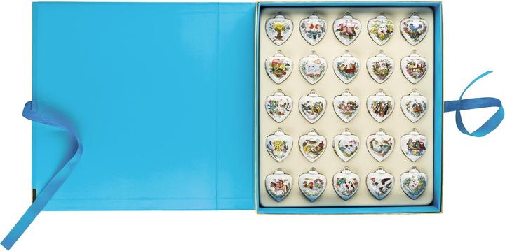 Produktbild Hutschenreuther Setzkasten 25 Miniherzen 1993-2017 Sonderedition (1 -teilig)