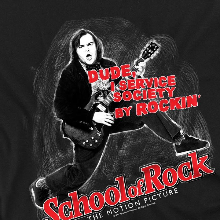 Immagine prodotto School Of Rock Rockin Maglietta Uomo (M)