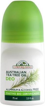 Actual product image Corpore Sano Tea Tree Roll-On Deodorant 75ml (Roll-on, 75 ml)
