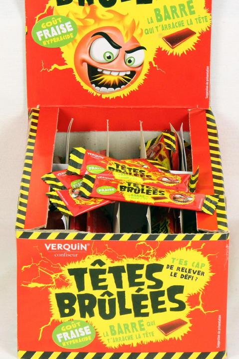 Produktbild Verquin Têtes Brulées Erdbeer sauer (1500 g)